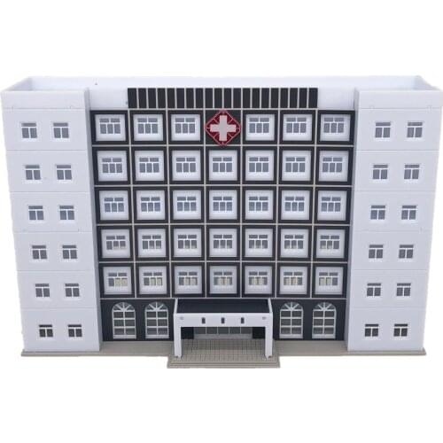 Outland Models Modern Large Hospital / Medical Centre N Scale