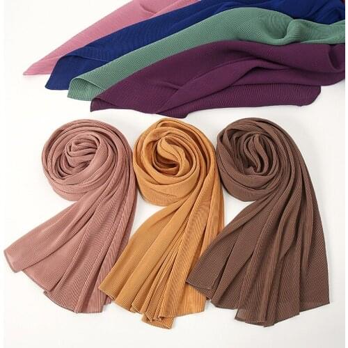 Soft Elastic Muslim Hijab Scarf chiffon hijab scarf femme musulman wrap head scarves islamic headscarf malaysia female foulard