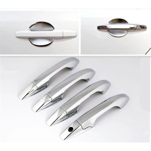 FUNDUOO New ABS Chrome Door Handle Cover For Honda Pilot 2009 2010 2011 2012 2013 2014 Free Drop Shipping