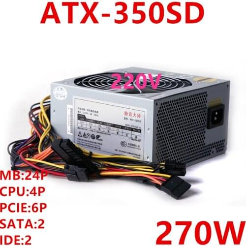 New PSU For Greatwall ATX Rated 270W Power Supply ATX-350SD