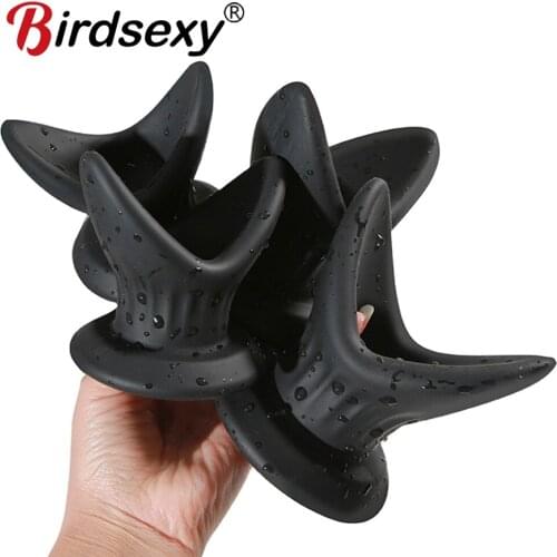 Hollow Anal Plug Douche Enema Anal Dilator Dilator Vagina Aual Butt Plug Sex Toys for Gay Men Women Intimate Goods Adult Games