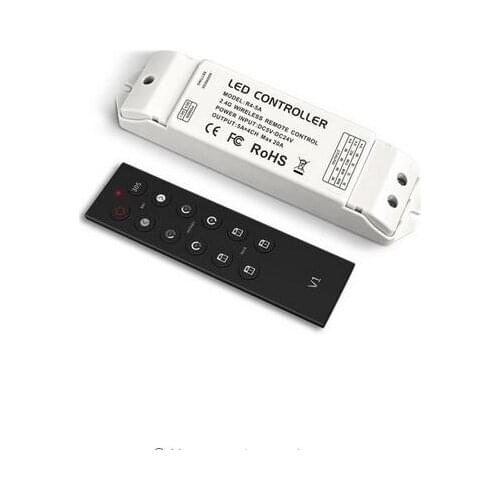 V1&R4-5A RF 2.4Ghz,Remote Control;for single color dimmering;with R4-5A receptor
