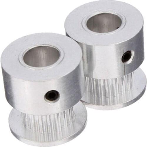 1pcs GT2 Timing Pulley 16 Tooth 2GT 20 Teeth Bore 5/8mm Synchronous Wheels Gear Part For Width 6mm 3D Printers Parts