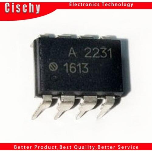 10pcs/lot A2231 HCPL-2231 HCPL2231 HP2231 DIP-8