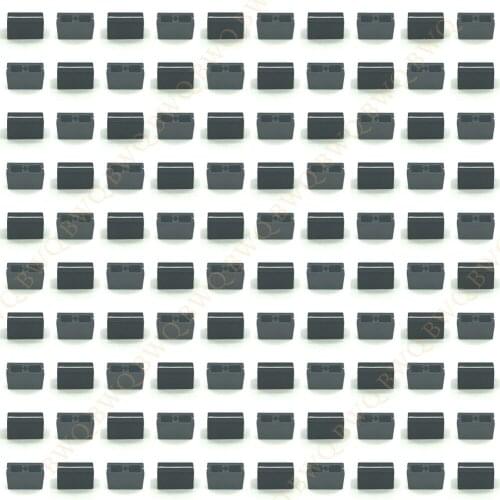 100pcs/lot Mixer Potentiometer Fader Knob Cap / Hole 4MM / L20mm W10mm H12mm Potentiometer Fader Cap Black