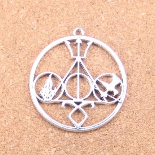 4pcs Charms death libra 46x42mm Antique Pendants,Vintage Tibetan Silver Jewelry,DIY for bracelet necklace