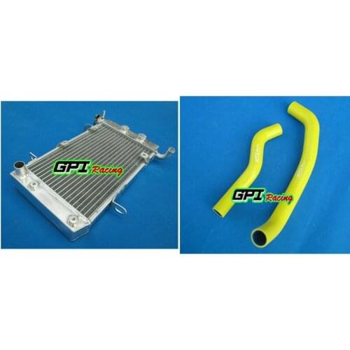 Aluminum Radiator +hose For ATV Suzuki LTZ400 LTZ400Z & Kawasaki KFX400 & Arctic Cat DVX400 2003-2008 LTZ/KFX/DVX 400