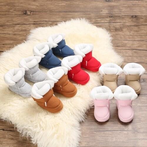 Baby Shoes Boy Girl Newborn Toddler First Walkers Booties Cotton Comfort Soft Anti-slip Multicolor Infant Crib Shoes