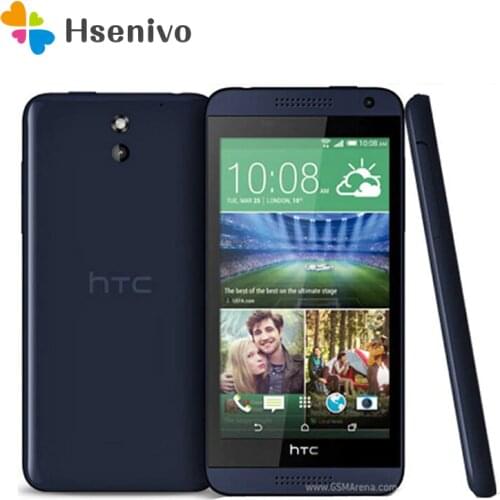 Original HTC Desire 610 Qual Core phone 4.7'TouchScreen 1GB RAM 8GB ROM GPS Wifi Unlocked 3G &4G Android Cellphone Refurbished