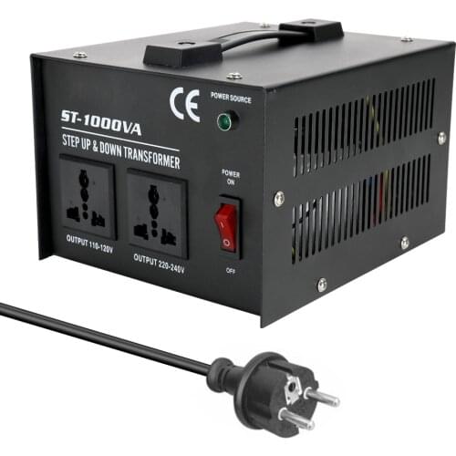 Intelligent Efficient Step Up Down Transformer ST-1000W Home-use 100V-220V Household Electrical Appliance Voltage Converter