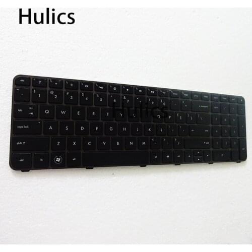 Hulics Original used 610914-001 For HP Envy 17-1000 17-2000 laptop Keyboard 603791-001US with Backlit backlight