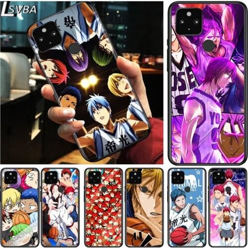 Kurokos Basketball Shockproof Cover for Google Pixel 5 4 5A 4A XL 5G Black Phone Case Shell Soft Fundas Coque Capa