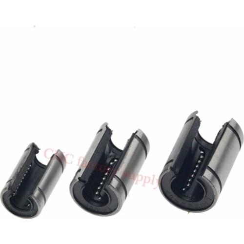 4pcs/lot Free shipping LM20UUOP LM10UUOP LM16UUOP LM25UUOP LM30UUOP 20mm Linear bearings Open Type CNC Linear Bushing 3D printer
