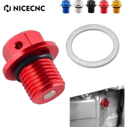 NICECNC 14MM Magnetic Oil Drain Plug Bolt For Honda CB1000 CB1000SF CB1100 CB1300SF X4 X11 CBR250RR CBR1100XX VFR1200X VFR1200F