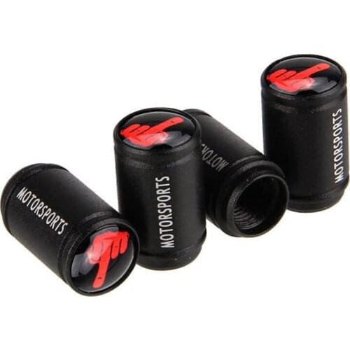 Frosted Surface Car Moto Bike Tyre Valve Stems Cap For Cadillac CTS Escalade SRX ATS XTS Tire Air Dustproof Wheel Caps Finger