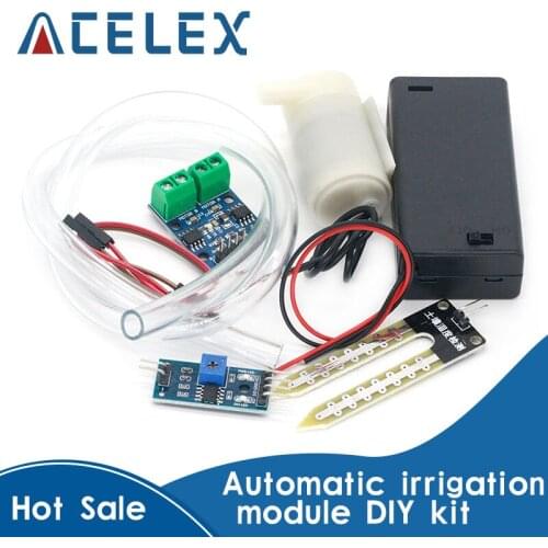 Automatic irrigation module DIY kit soil moisture detection automatic water pumping