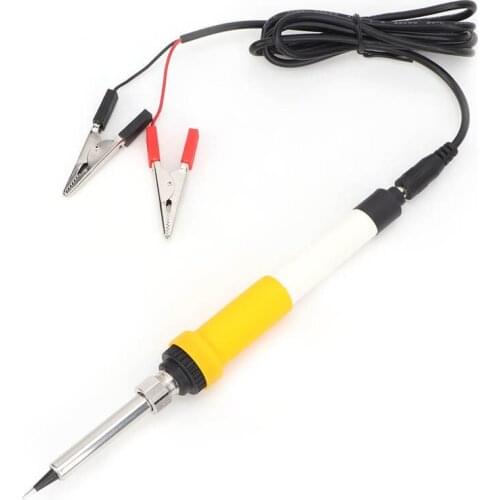DC 12V 40W Portable Car Auto Crocodile Clip Powered Electric Soldering Iron Soldering Tool
