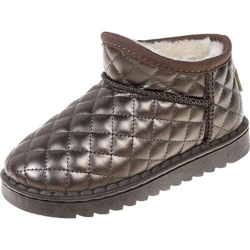 SHAONVTEQU Leather Boots For Girls