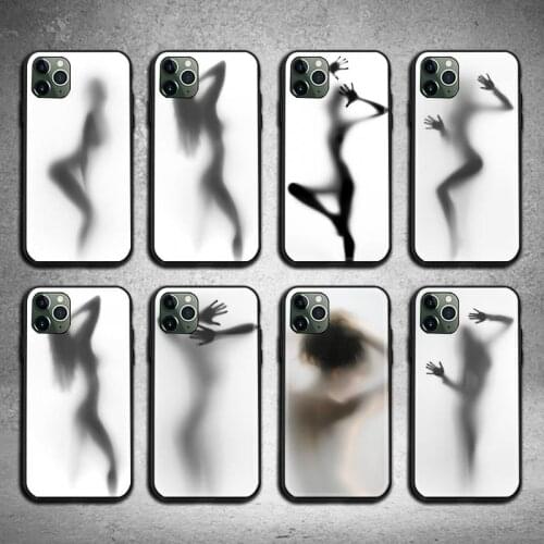 Woman Silhouettes Phone Case For iphone 12 11 Pro Max Mini XS Max 8 7 6 6S Plus X 5S SE 2020 XR cover