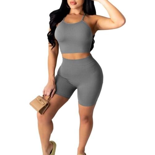 2021 Sexy Two Piece Set Summer Clothes Crop Top Split Mini Skirt 2 Pcs Matching Sets Club Birthday Outfits for Women Dress