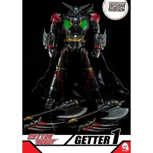 3A Threezero 16inch Tall Collectible Figure Getter Robot Black Version Getter1 ThreeZeroStore Limited Black Trinity Almighty