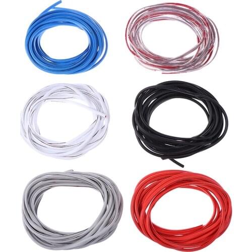 5M Car Styling Auto Door Edge Guard Scratch Strip Protector Anti Collision Rubber Sealing Trim Molding Side Decorative Sticker