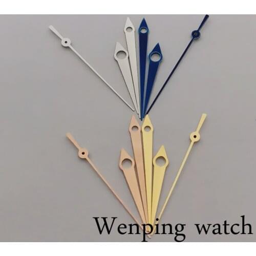 Watch accessories, watch pointer Silver, rose gold, gold, blue watch hands Kit miyota 8215,821A;mingzhu 2813 Movement mens watch