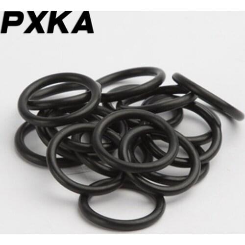 Free shipping 100PCS Nitrile Butadiene Rubber NR Butadiene rubber O-ring 38/39/40/41/42/43/44/45/46/47/48/49/50/51/52 * 1