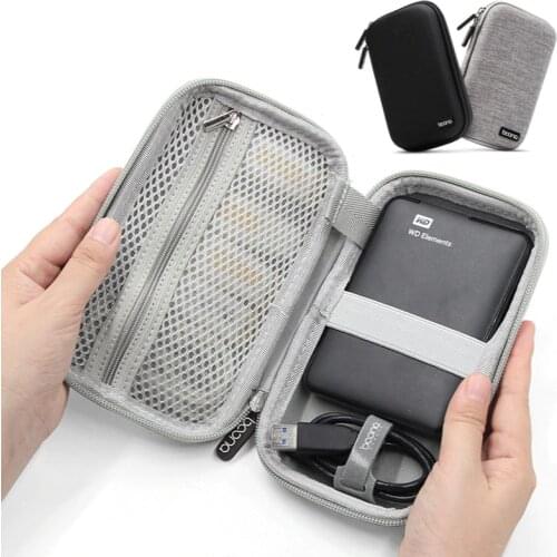 Travel Digital Bag Data Line Portable Power Bank Business Trip Headset Organizer Packs Mouse Headset Hard Disk Storage Accessory