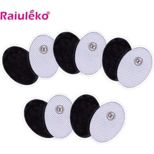 10/20PCS Pad Electrode Pads for Digital TENS Therapy Machine Electronic Cervical Vertebra Physiotherapy Massager Pad Small