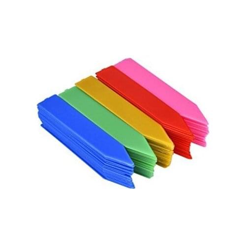 Plants Labels Indoor Bonsai Name Tag Plastic Multicolors Stake -type Kindergarten Flower Pot Plants Garden Ornaments