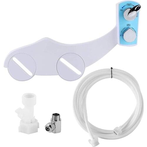 Non-Electric Bidet Nozzle Sprayer Bathroom Toilet Seat Accessories Hot and Cold Water Flushing Buttocks Flushing