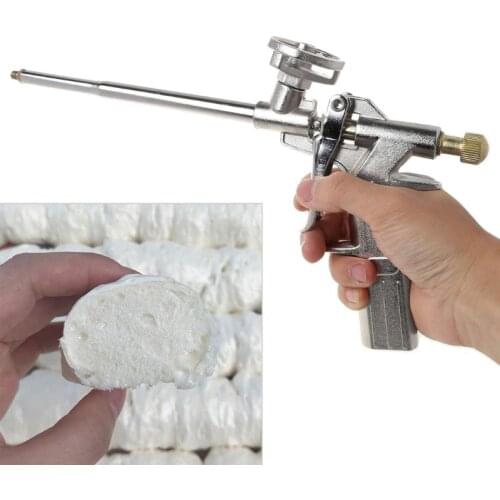 Foam Expanding Spray Bubble Sealant Dispensing PU Insulating Applicator Tool Aluminum Alloy