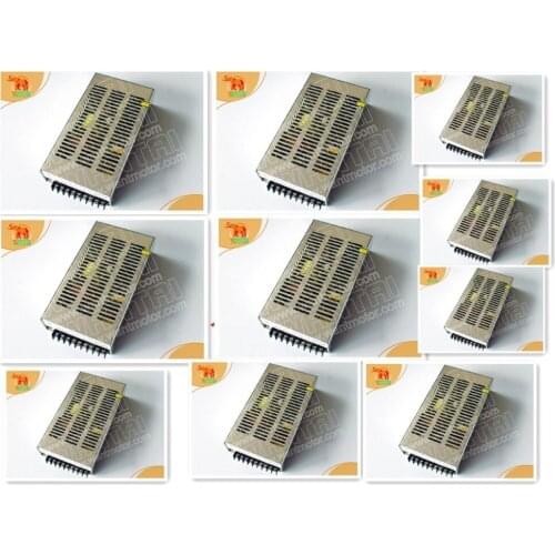 USA free!10PCS CNC Router Wantai Single Output Power Supply 200W 24V S-200-24 Mill Cut Laser Grind Foam Plasma PrinterEngraving