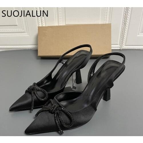 SUOJIALUN Women's Shoes With A Strap