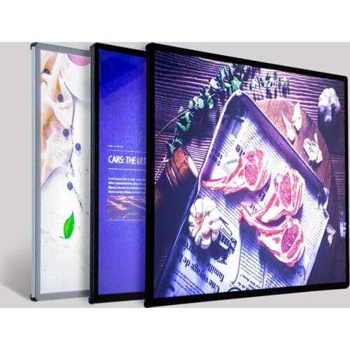 A3 light box with aluminum frame led sign shop led light photo frame