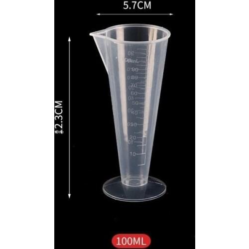 Thickened Food Grade Plastic Measuring Cup Transparent Belt Graduated Measuring Cup Kitchen Baking Measuring Cup Large Capacity