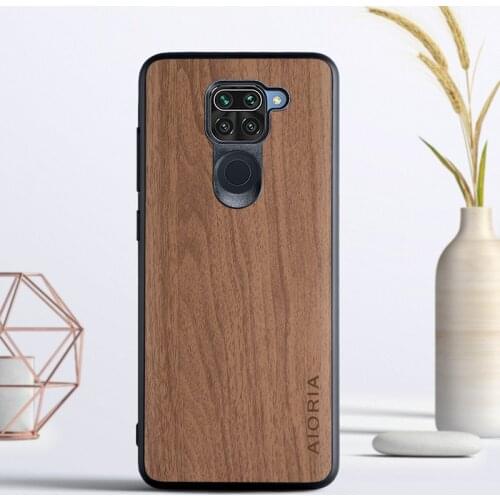 Vintage case for Xiaomi Redmi Note 9 soft TPU&Hard PC&PU leather skin covers coque fundas