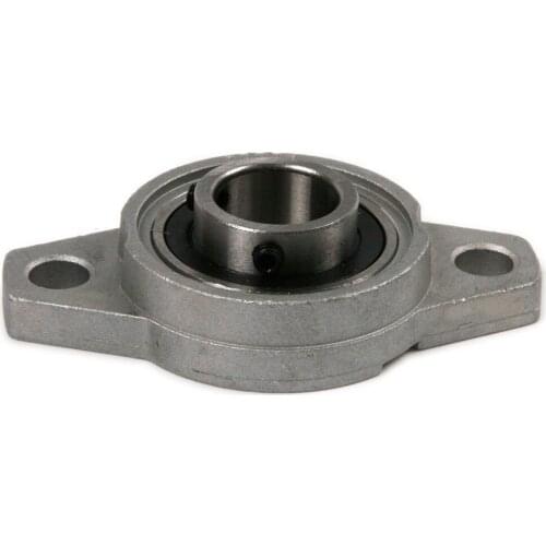 1PCS 10mm Top Quality Aluminium Alloy Model KFL000 Pillow Block Bearing Single Row Flange Block Bearing Thickness 36mm Bearing