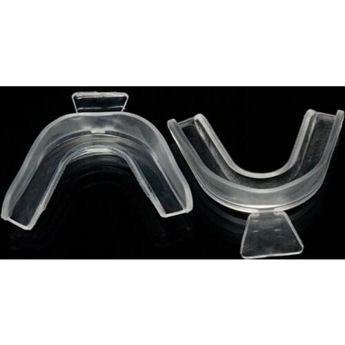 100pcs/lot Fast shipping teeth whitening Duplex Silicone Mouth trays mouth guard