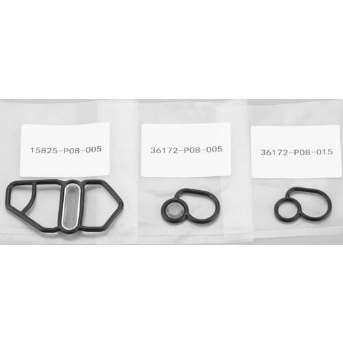 15825-P08-005 36172-P08-005 36172-P08-015 VTEC Solenoid Filter Gasket Upper Spool Valve For Honda Civic DEL SOL Auto Accessories