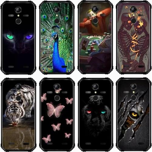 Patterned Case for AGM A9 Case Soft TPU Case Phone Back Cover for AGM A9 Fundas for AGM A 9 a 9 a9 Coque Bumper Full protecttive