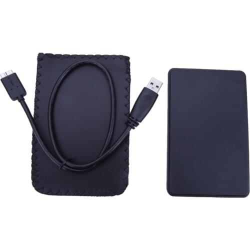 VKTECH 2TB Mobile HDD Enclosure Caddy Case 2.5"inch Sata to USB HDD Hard Drive External Enclosure Case Hard Disk Enclosure Newst