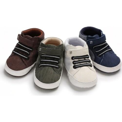 0-18M Baby Boy Shoes First Walkers Fashion Baby Boys Soft Bottom Casual Cute Breathable Shoes Newborn Toddler Shoes Baby Shoes