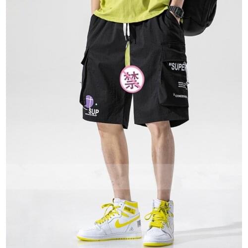 Outdoor Sex Pants For Men Summer Shorts Fashion Pockets Zippers Open Croch Sexy Male Clothes Exotic Shorts Trousers Plus Size