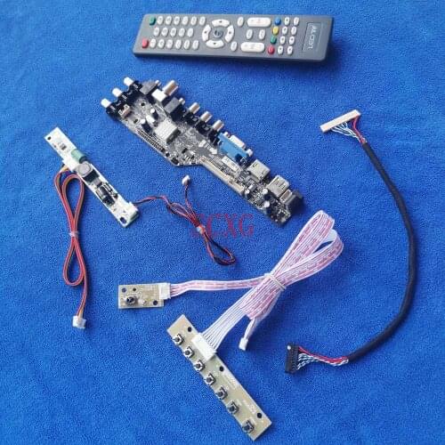 Fit LTM215HL01/LTM215HT03 LCD LED Signal Digital HDMI-compatible AV VGA USB 30Pin LVDS Matrix controller board 1920*1080 DIY Kit