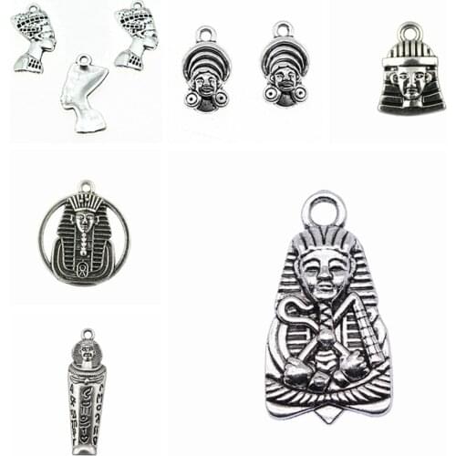 Phone charm Egyptian Pharaoh Charms for jewelry making