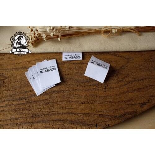 Custom Sewing labels / brand labels, Custom Clothing Tags, Cotton Ribbon label, Handmade label (MD516)