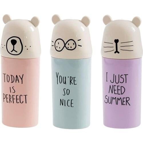 Portable Travel Toothbrush Storage Holder Toothpaste Cup Bathroom Organizer