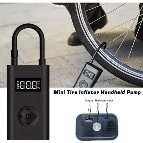 Car Tire Pump Air Compressor Portable Mini Tire Inflator Handheld Air Pump For Car Bicycles Tires Balls Swimming Rings